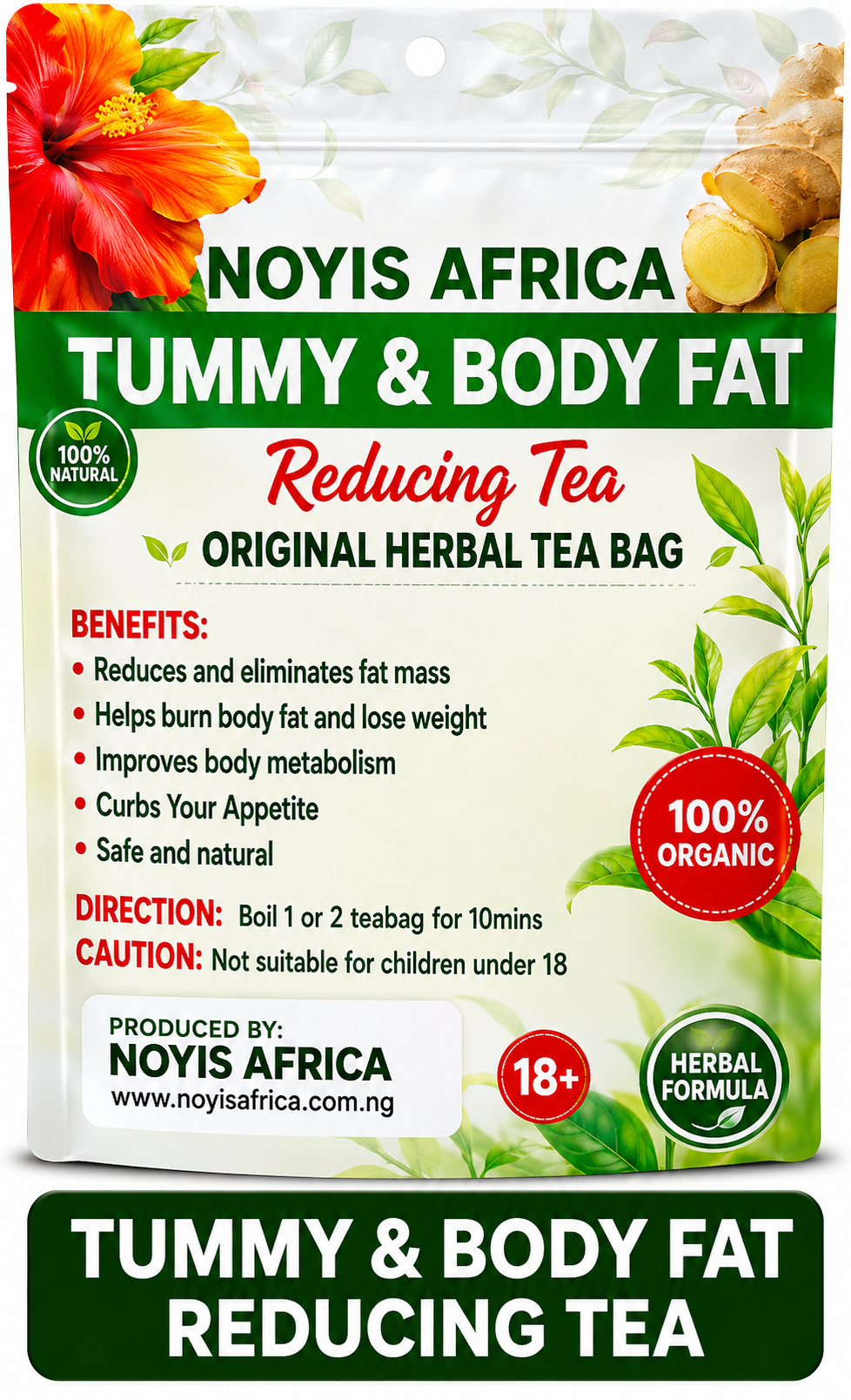 Tummy & Body Fat Reducing Tea