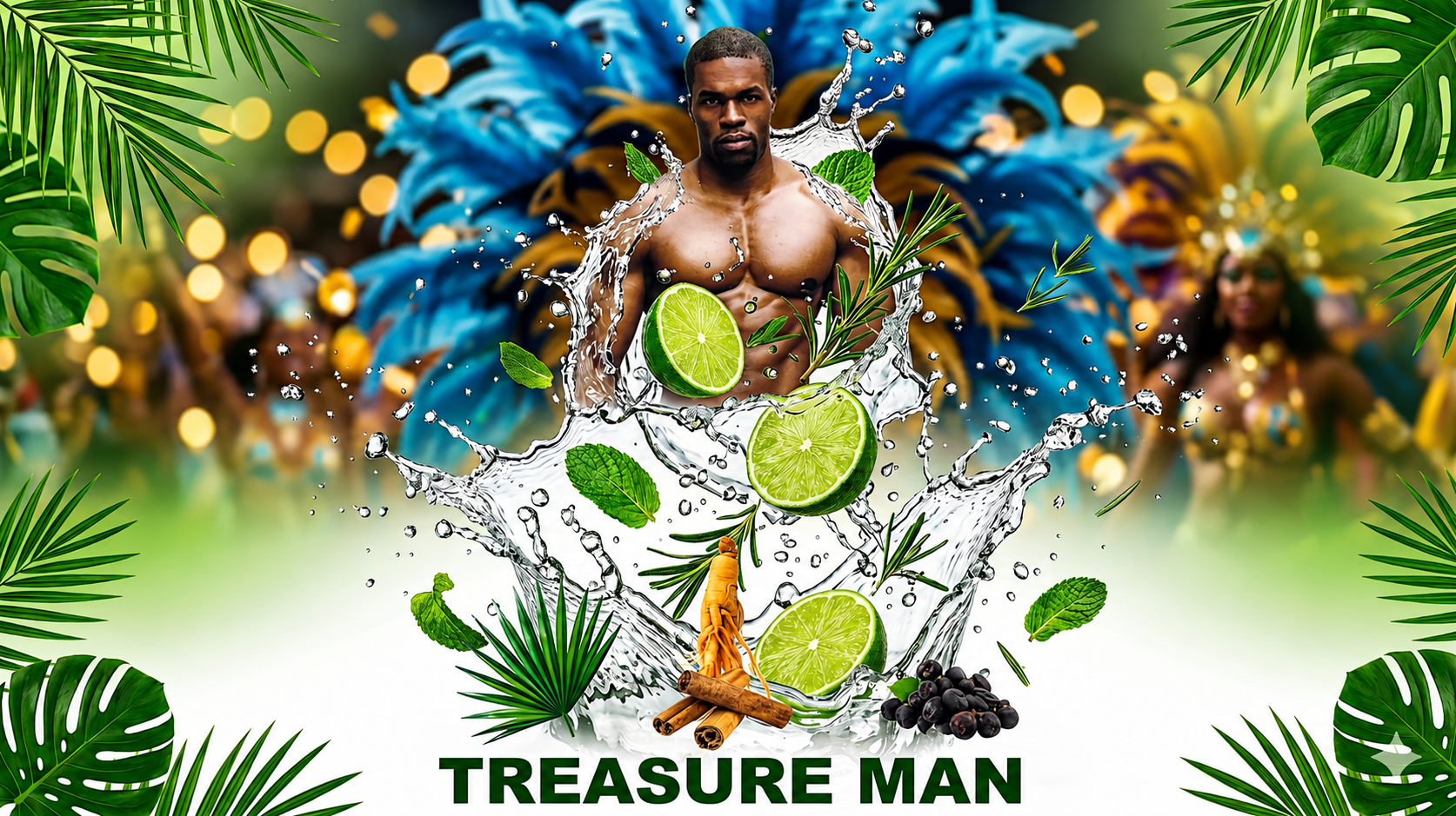 Antigua Carnival 2026 wellness essentials — Treasure Man herbal hydration